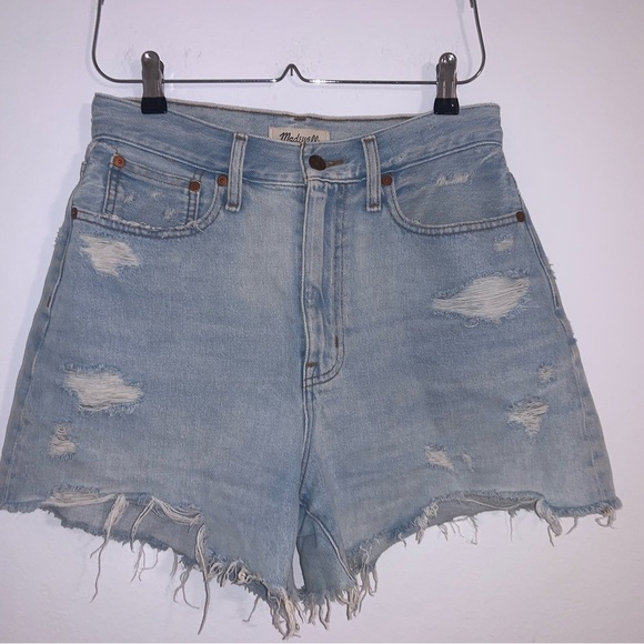Madewell The MomJean Short Light Wash - Picture 5 of 15